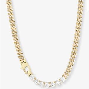 Melinda Maria Pavé Julian Loves Diamonds Necklace 6mm